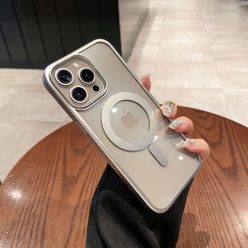 鈦金屬原色磁吸Magsafe防摔iPhone手機殼