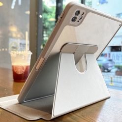 透明360度壓克力帶筆樔防摔iPad保護殼
