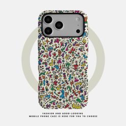 彩繪塗鴉色塊菲林二合一磁吸防摔 iPhone 手機殼